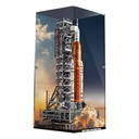 CHIFENMS Acrylic Display Clear Collectors Box Compatible with Lego 10341 Rocket Building Block Model Dust Storage Box Display Box Box Only