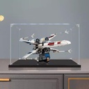 Yglophic Transparent Acrylic Display Case for LG 75355 SW XWing Starfighter Acrylic Dustproof Storage Box Compatible with LG 75355 Lego Model Not Included 60 50 30cm A3mm