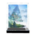 Acrylic Display Box for Lego 71477 Tower Model Transparent Dustproof Display Box Storage Box Compatible with Lego 71477 Model Model Not Included contexts 3mm