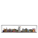 Acrylic Display Case for Lego 76444 Diagon Alley Building SetClear Display Case DustProof Display Case Compatible with Lego 76444 Only Display Case Clear