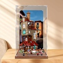 Acrylic display box for LEGO 76437 The Burrow Collectors Edition building block model transparent dust coverAcrylic Dustproof Transparent Custom Display Case No Model