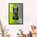 LEGO 42156 110 Scale Wall Mount Display Frame for LEGO Technic 42156 Compatible with LEGO Car Models 50 80cm Ideal Gift for LEGO Enthusiasts Wallboard Only E
