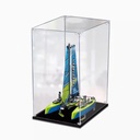 Transparent acrylic display box for Lego 42105 Floating Catamaran model collection dustproof display box display box only 3mm