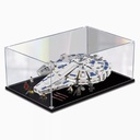 Transparent acrylic display box for Lego 75212 Millennium Falcon model collection dustproof display box display box only 3mm