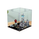 Transparent acrylic display box for Lego 60130 Prison Island at Sea model collection dustproof display box display box only 3mm