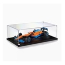 Acrylic display case For Lego 42141 Racecars model dustproof transparent acrylic display case storage box model not included 2mm
