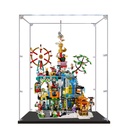 Acrylic Display Case for Lego 80054 Million Cities Dustproof UVProtected Custom Fit Showcase Gifts for Model Lovers Transparent 2mm