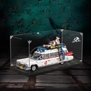 Acrylic Display Case Box Suitable for Lego 10274 Ghostbusters Squad Car ECTO1Display box Used for Model display dustproof collectible Storage Model not included 3mm transparent