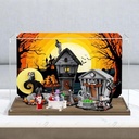 Acrylic Display Case Box Suitable for Lego 21351 Christmas Eve ScareUsed for Model Display Exhibition Collection Dust Prevention Storage Only Display Box No Model 3mm