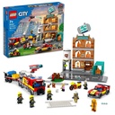 LEGO City Fire Brigade 60321 Building Kit MultiModel Playset with 2 City TV Characters for Ages 7 766 Pieces