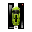BoHeart Acrylic Display Wallboard for Lego 42115 Racing With Power Supply and Remote ControlCompatible with 42115 Only Display WallboardNo Model D Style