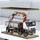 BoHeart No glue Clear Acrylic Display Case for Lego 42043 Applicable for 42043 Buildable Spaceship Display Box GiftDisplay Case Only62x22x40cm Light board