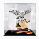 Acrylic Display Box for Lego 76391 Hedwig Transparent Dustproof Display Box Compatible with Lego 76391 Construction kit Model not Included 2mm