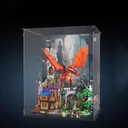 Acrylic Display Clear Collectors Box Compatible with Lego 21348 Dungeons and Dragons Building Block Model Dust Storage Box Display Box Box Only Style 2