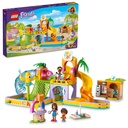 LEGO Friends Water Park Set 41720 Swimming Pool and Slides Heartlake City Toy Pretend Play Birthday Gift Idea for Kids Ages 6 Plus