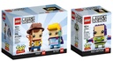 Lego Disney Brick Headz Toy Story Woody Bo Peep Buzz Lightyear Building Kit Gift Bundle Toy Story Bundle