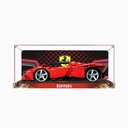 Figures Display Box for LEGO 42143 Dytona Car Acrylic Dustproof Transparent Display Case No Model B background