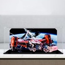Clear Acrylic Display Box Compatible with Lego 42181 Spacecraft Model Dustproof Display Gifts Protect Decorations Collectibles Storage Organizer Box Only