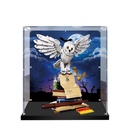 Acrylic Display Case for Lego 76391 Hogwarts Hedwig Model Dustproof Display Box Storage BoxTransparent Box Display Box Compatible with Lego 76391Only Case No Model