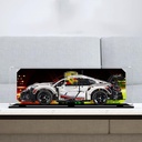 Transparent Acrylic Display Casefor Lego 42096 Roadster Model Clear BoxStorage BoxDisplay BoxCompatible with 42096 Model Display Box only Black Base