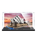 Acrylic Display Case for Lego 10234 Sydney Opera House Model 3mm Dustproof Display Box Display Case Compatible with Lego 10234 Model Not Included Background Build 3MM A