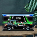 Display box for Lego 42129 Mercedes Benz offroad vehicle model upper light box acrylic dustproof transparent storage custom display case gifts for Lego lovers not model