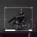 Acrylic Display Clear Collectors Box Compatible with Lego 4184 Pirate Ship Building Block Model Dust Storage Box Display Box Box Only 251 x 125 x 224 inches 3mm mirrors