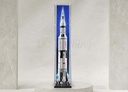 Acrylic display case for Lego NASA Apollo Saturn V 213093mm Thickness dustFree and Crystal Clear Display case with Screw Lego Set is not Included With Background