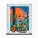 CHIFENMS Acrylic Display Box for Lego 80054 Ten Thousand Towns Clear Dustproof Display Box Box Only Lego Set Not Included