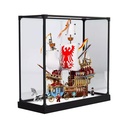 Clear Acrylic Storage Box Compatible with Lego 6440 Ship Building Block Model Box Only Style 1
