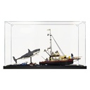 Acrylic Display Case for Lego 21350 Model for Jaws Model Sturdy Protection for Your Collectible Model Not Included 2mm