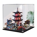Acrylic Display Box for Lego 70751 Monasteries Clear Dustproof Display Box Box Only Lego Set Not Included 3mm