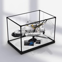 Acrylic Display Box Model Kit Compatible with Lego 10283 Space Shuttle Clear Acrylic Box for Displaying Dolls Dustproof Display Box Box Only A