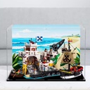 CHIFENMS Acrylic Clear Display Case for Lego 10320 Fort Eldorado Display BoxBuilding Block Collectibles Transparent Dustproof Showcase Storage Box Display Box Stand for Only Case 3mm