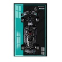 Display Wallboard for Lego 42171 F1 Racing Car Model Decorative Display Case for Lego Car Wall Mounted Displays Wallboard GiftOnly Display Wallboard NO Model A