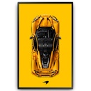 BoHeart Display Wallboard for Lego Technic McLaren P1 Racing Car 42172 Adult F1 Motorsport Collectibles Display Wallboard Ideal for Lego Lovers