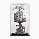 Acrylic Display Box Compatible with Lego 76417 Wizard Bank Blocks Thick Dustproof Base Collectible Gift Organizer Box Only 2mm