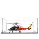 Acrylic Display Case for Lego 42145 Airbus H175 Rescue Helicopter Building SetClear Display Case DustProof Display Case Compatible with Lego 42145 Only Display Case Transparent 3mm