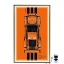 LED Display Wall Board for Lego Racing Model 42056 Decorative Display Panels for Lego Car Screens Wall Board Gift Compatible with Lego 42056 Only