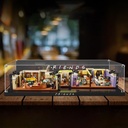 Acrylic Display Case Box Suitable for Lego 10292 Friends Molika Rachel ApartmentDisplay box Used for Model display dustproof collectible Storage Model not included 3mm