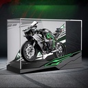 Acrylic Display Case Box Suitable for Lego 42170 NinjaH2R MotorcycleUsed for Model Display Exhibition Dust Prevention Storage Only Display Box No Model 3mm Integrated