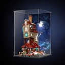 Acrylic Display Case Box Suitable for Lego 76437 Wooden Shabby DwellingUsed for Model Display Exhibition Collection Dust Prevention Storage Only Display Box No Model 3mm