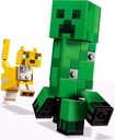 LEGO 21156 Minecraft BigFig Creeper and Ocelot Figures Building Set Toys for
