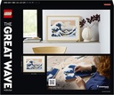 LEGO 31208 Art Hokusai  The Great Wave 3D Japanese Wall Art Craft Kit Framed