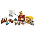 LEGO Minecraft 21273 The Ghast Balloon Village Attack Age 10 555pcs