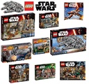 Lego Star Wars Collectible sets Mini Figures Millenium FalconATST Walker
