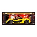 HCAEIOFJ Clear Acrylic Display Case for Lego Technic 42172 Applicable for McLaren P1 Hypercar Designed Display Box GiftDisplay Case Only BackgroundTop Light