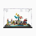 Transparent acrylic display box for Lego 41737 Beach Amusement Park model collection dustproof display box display box only 3mm