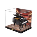 Display Case for Lego Grand Piano 21323 Dustproof UVProtected Custom Fit Showcase Gifts for Model LoversStorage Theme D504540cm