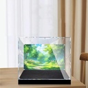 Transparent Acrylic Display Casefor Lego 77049 Animal Seniors Club Model Clear BoxStorage BoxDisplay BoxCompatible with 77049 Model Display Box only Back Sprayed Taller Base